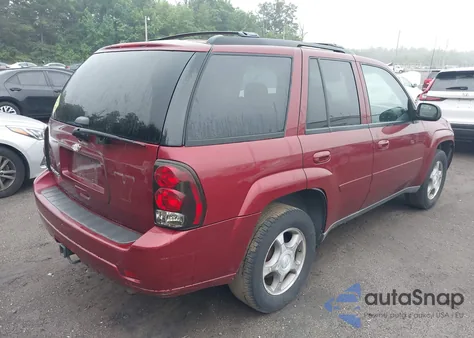 2008 Chevrolet Trailblazer Lt из США, поврежденный, VIN 1GNDT13S782222814